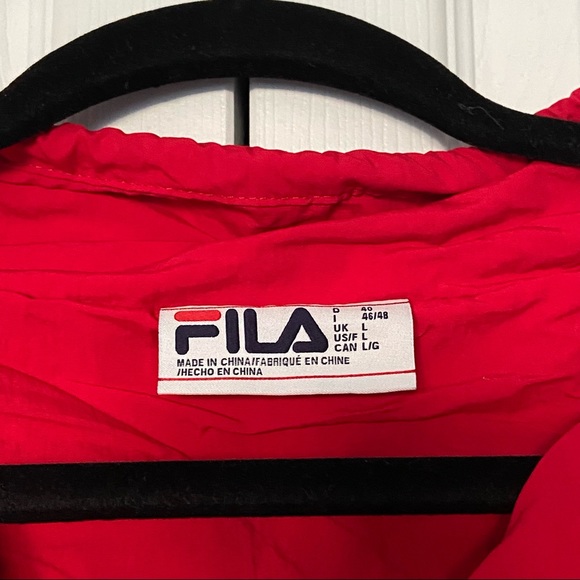 Fila Lightweight Windbreaker Quarter Zip - Picture 3 of 4